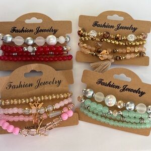 Boho Elegant Beaded Bracelet Collection